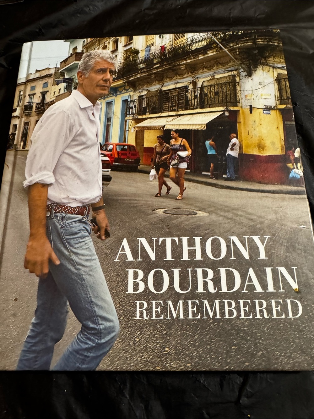Anthony Bourdain Remembered Coffee Table Book - White/Cream Cover